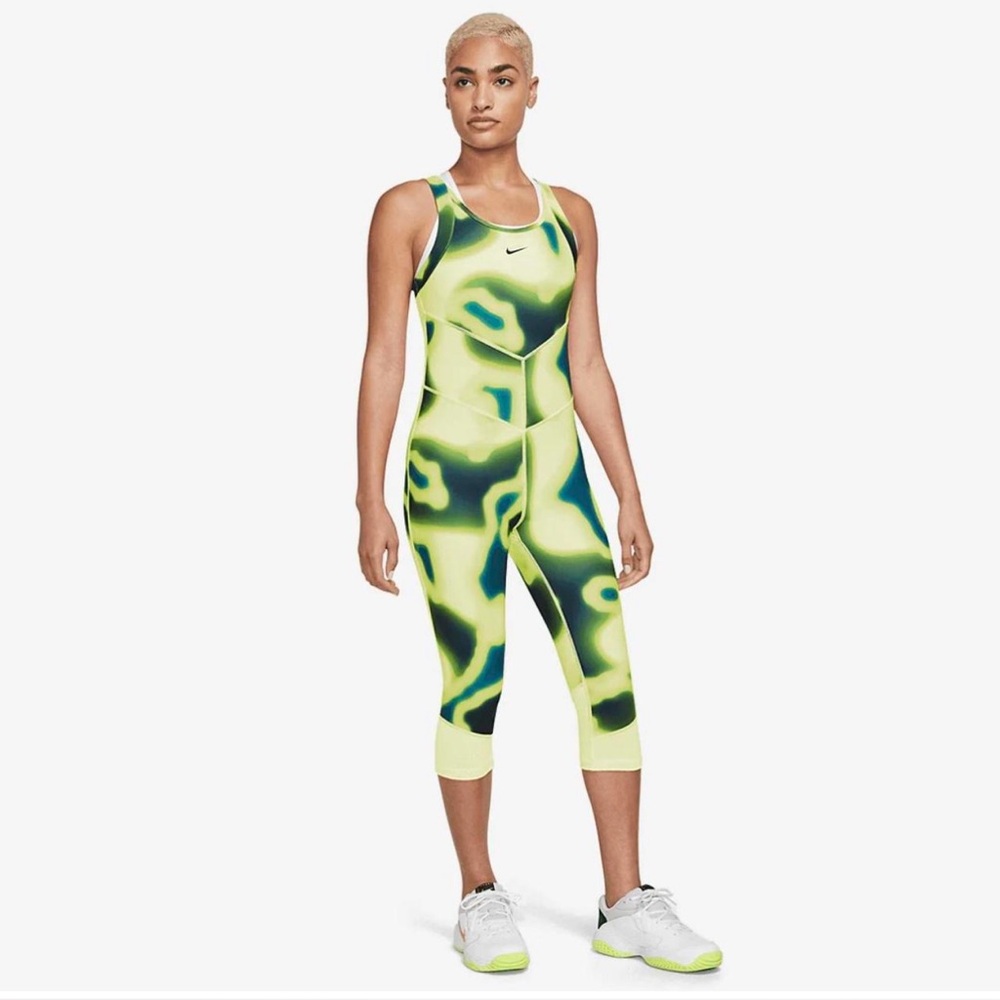 NIKE Rare PRO X NAOMI OSAKA Tennis Bodysuit Jumpsuit Womens Medium New